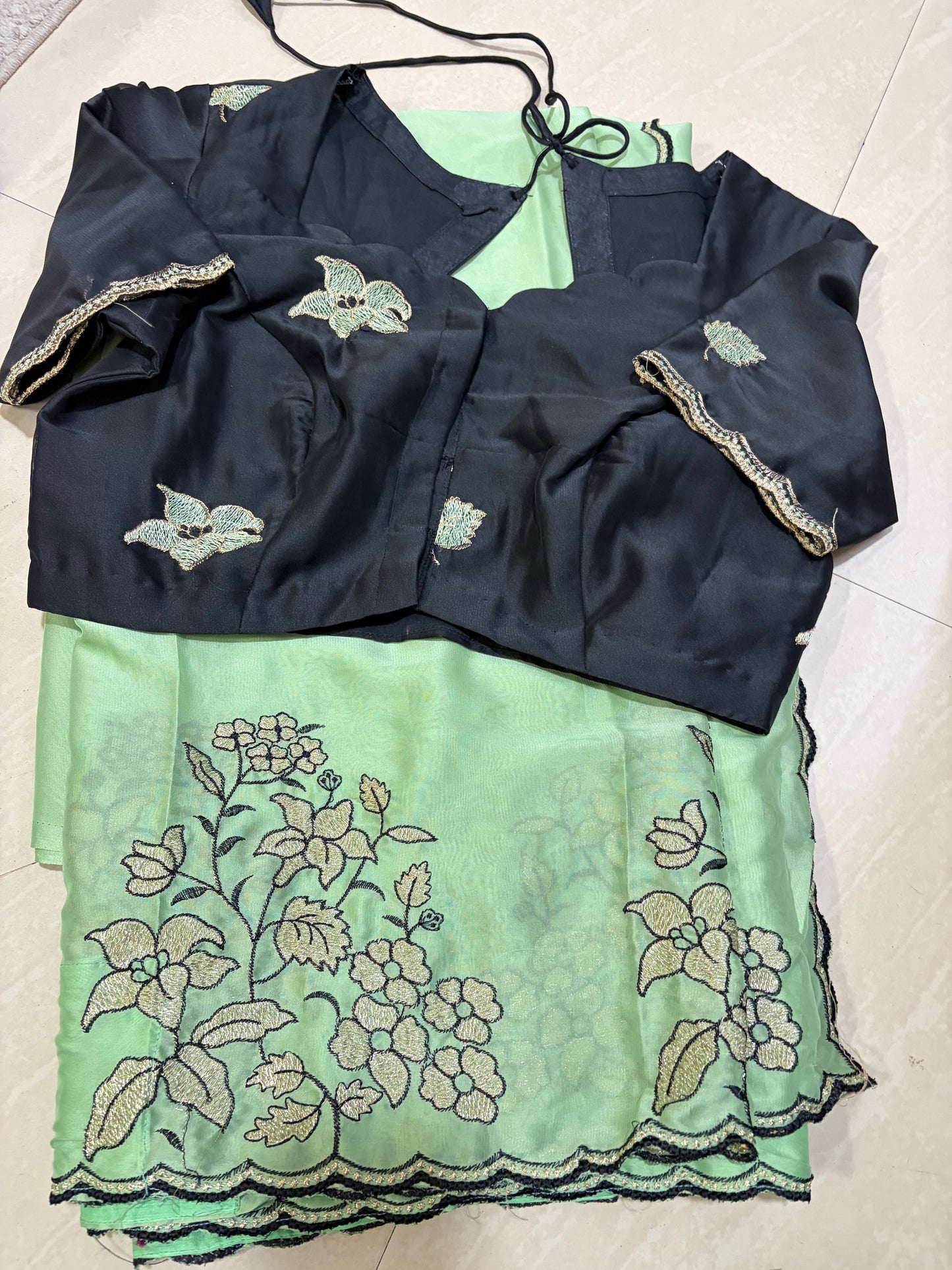 Glass Georgette saree #designerblouse