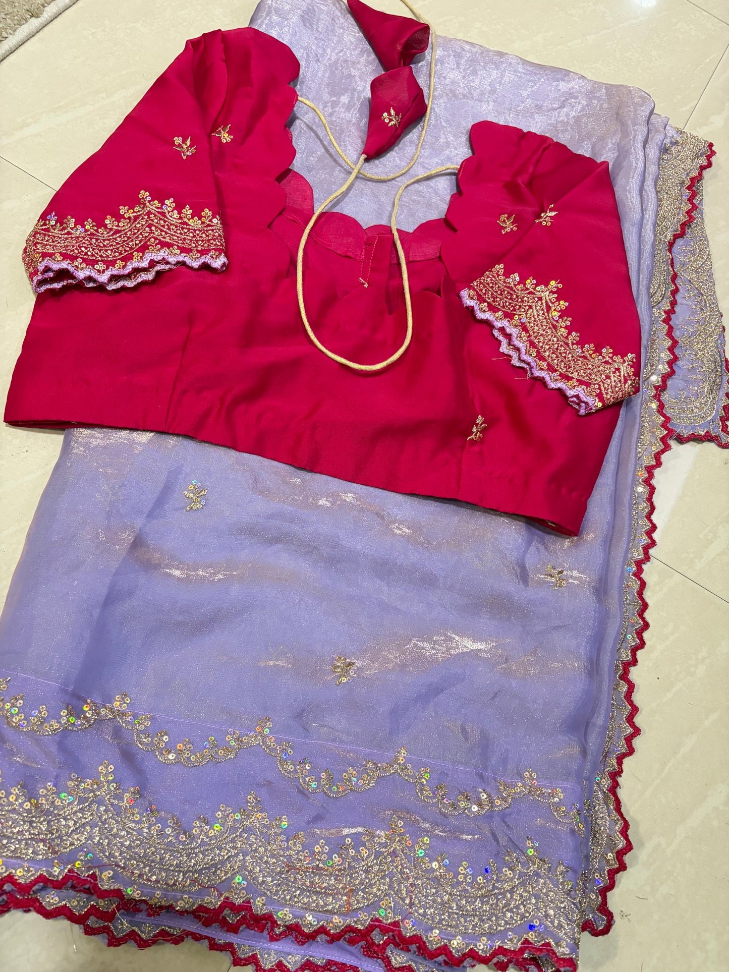 #spacesilkfabric #partywearlook