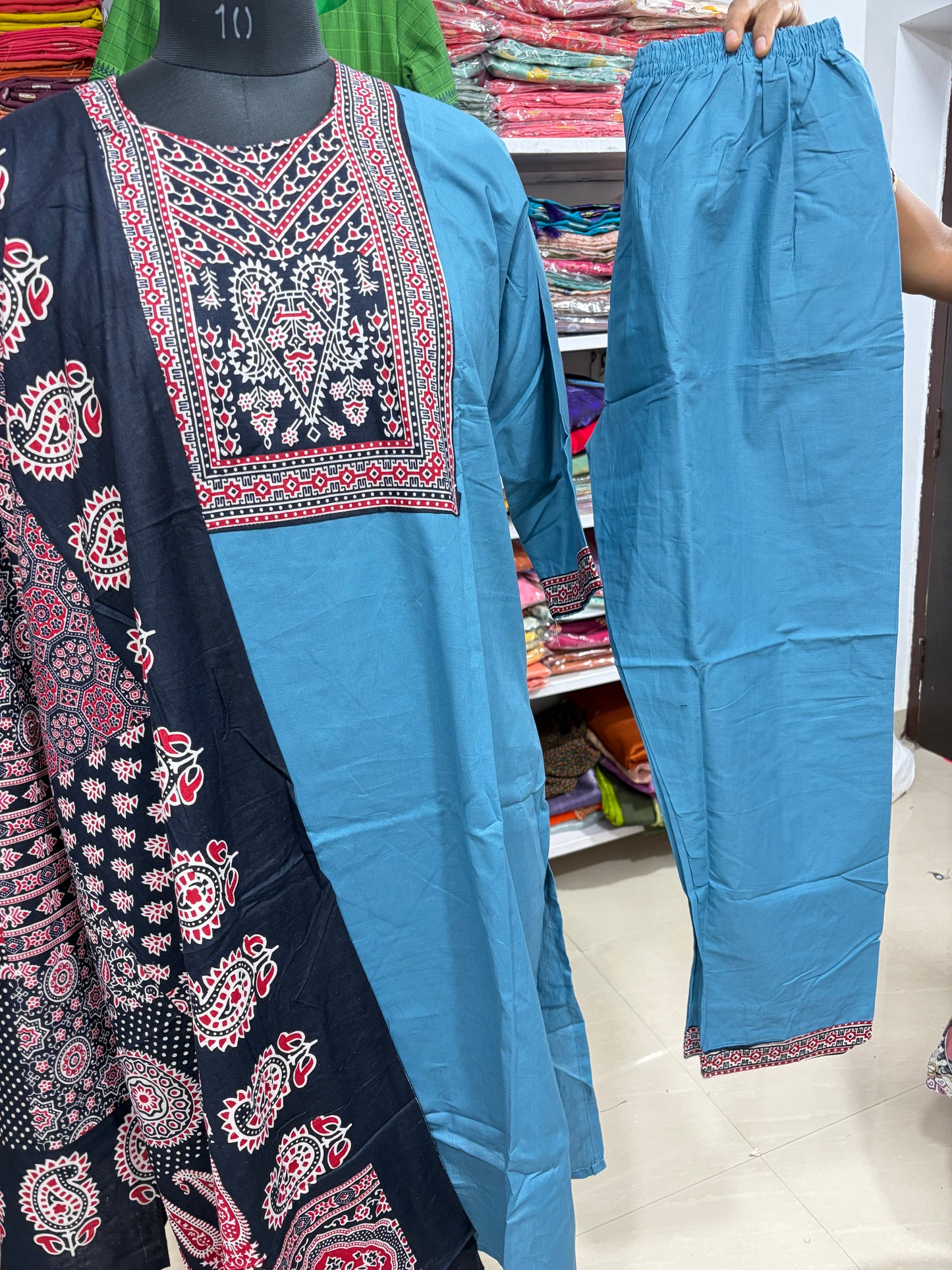 #ES1002 #cottondress #bhabucotton