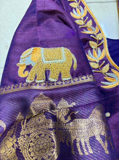 #kanchipattusaree #good quality #maggamwork