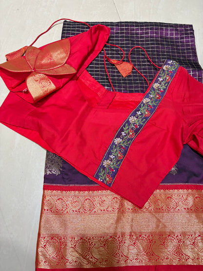 #narayapet saree #patternand maggam blouse
