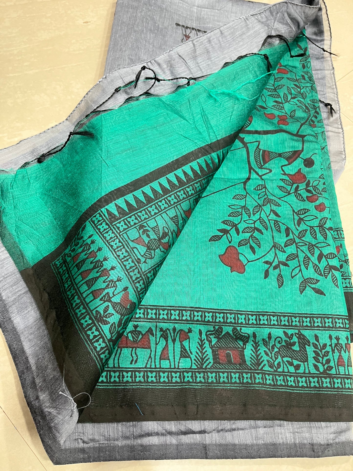 #cottonkalamkarisaree #chendericotton