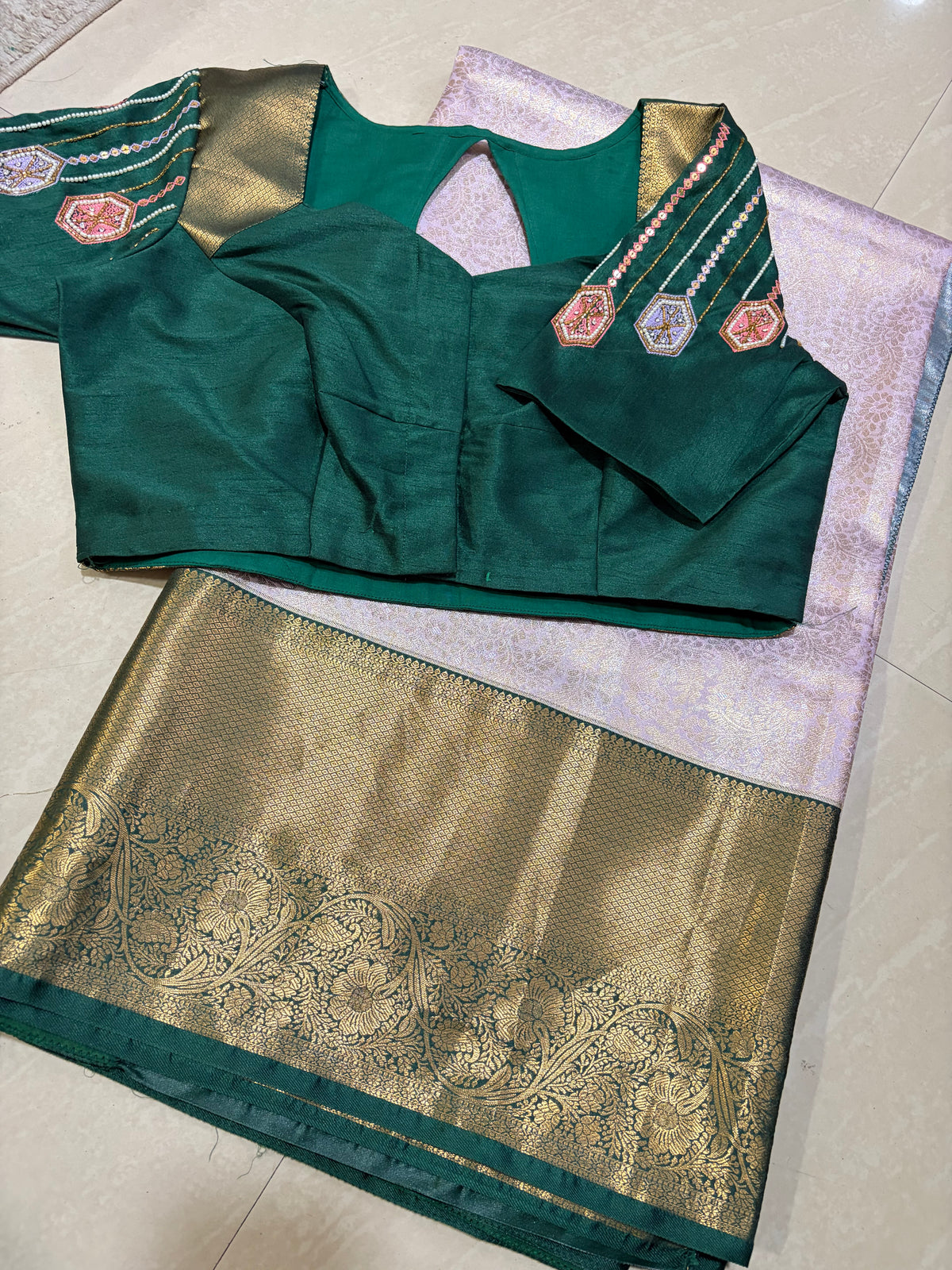 #kanchipattusaree #maggamblouse #patternblouse