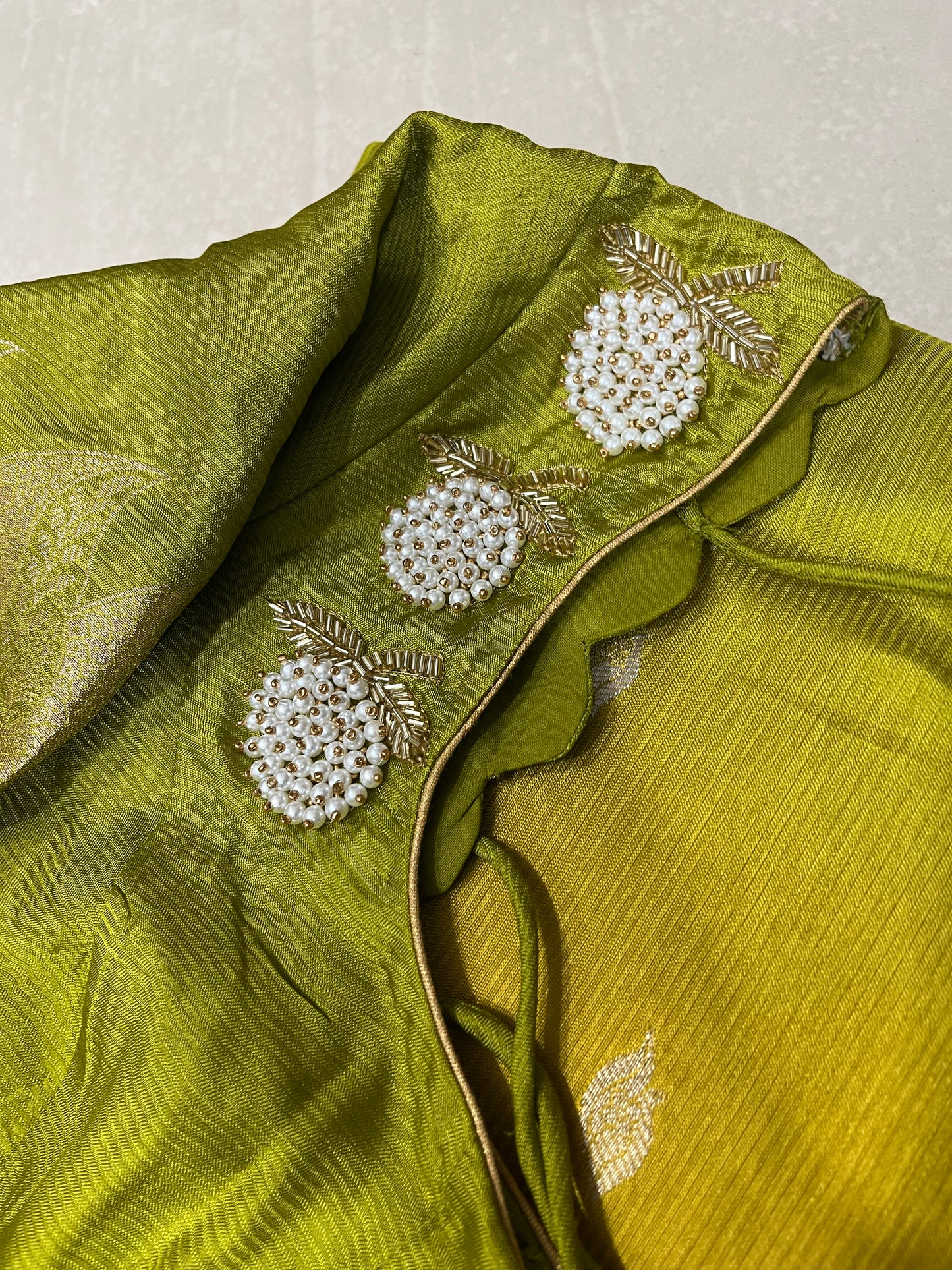#matkasilksaree #maggampatternblouse
