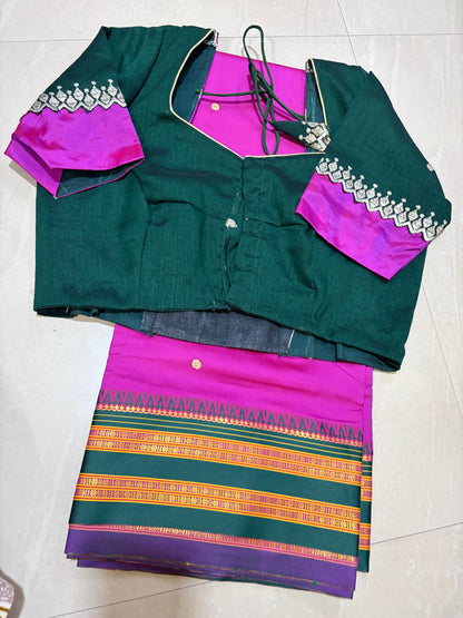 #narayanpetsaree #patternblouse