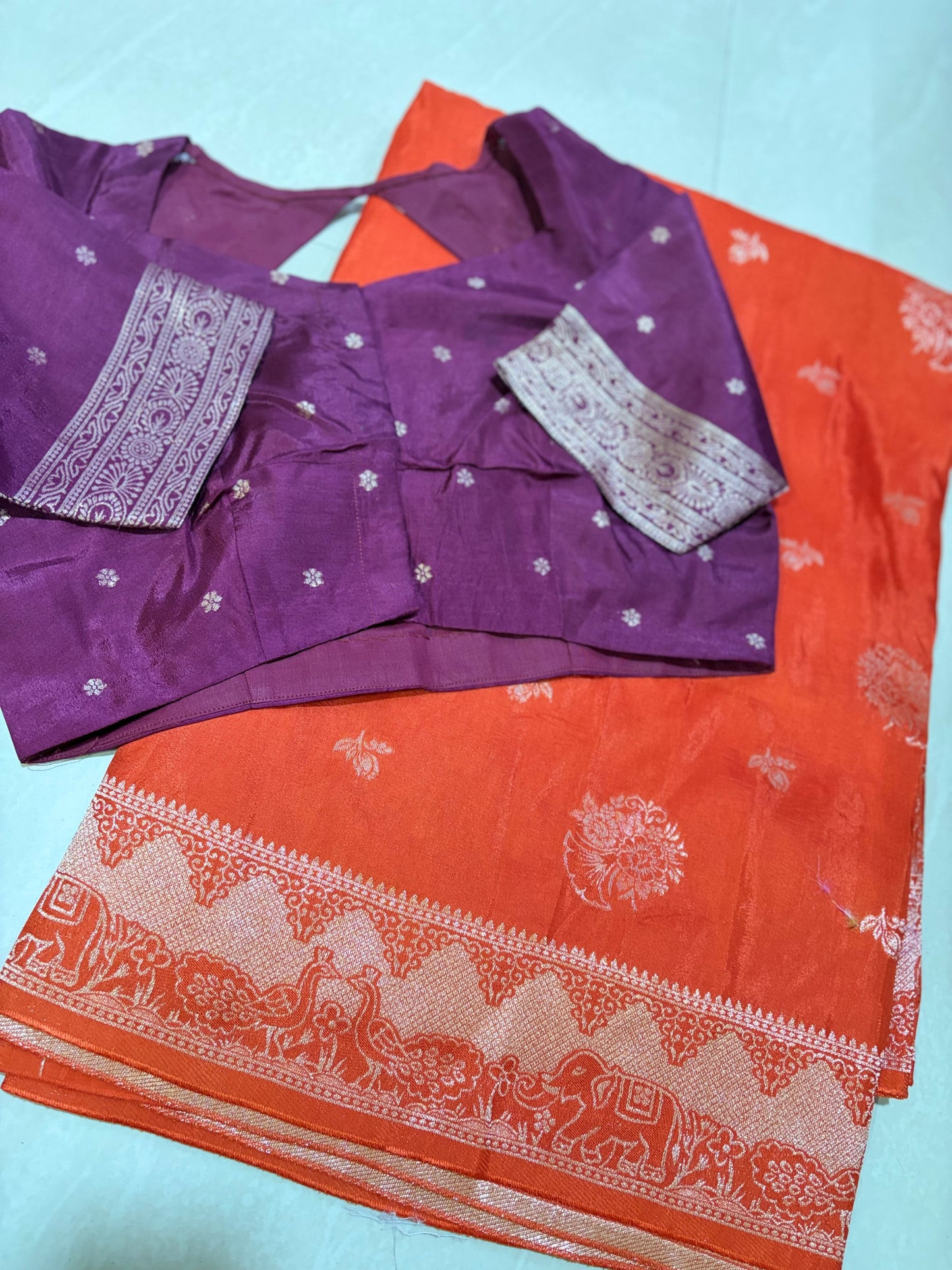 #matkasilksaree #blousepattern