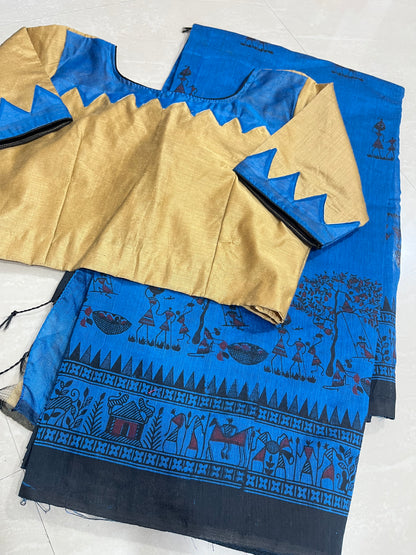 #kalamarimodalsaree #chendericotton