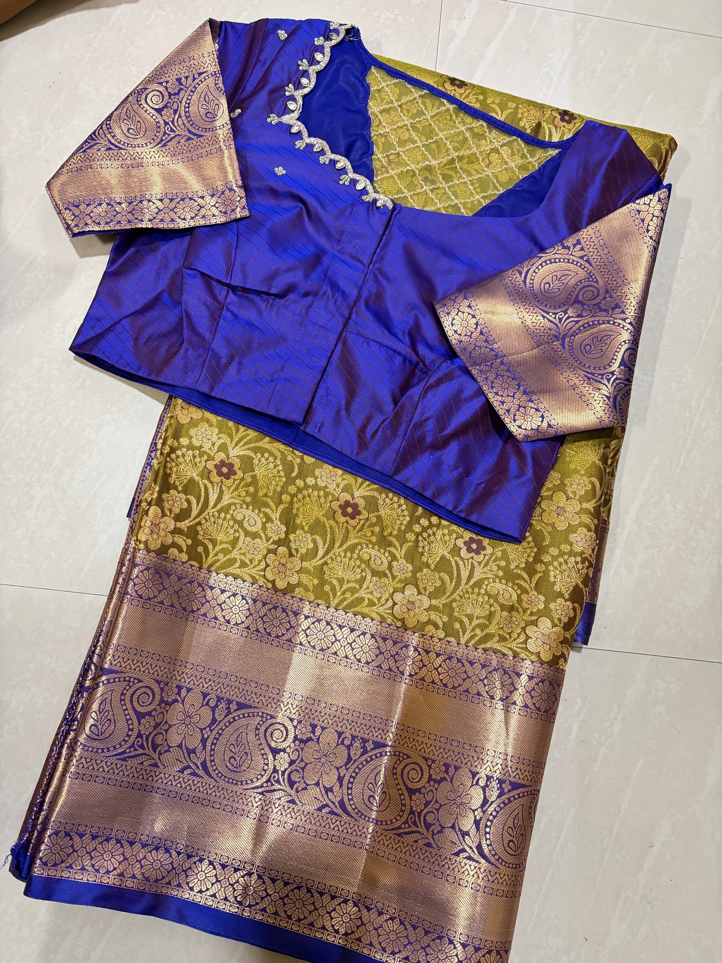#kanchipattusaree #maggamblouse