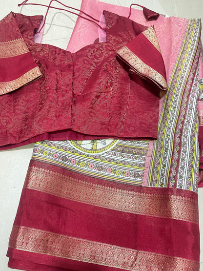#georgettesaree #pattenblouse
