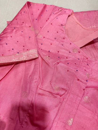 #glassgeorgettesaree #designerblouse #sareewithbrushpaint