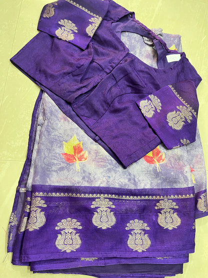 #georgettesaree #patternblouse