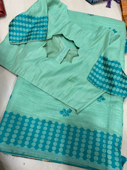 jamdanisaree with patternblouse