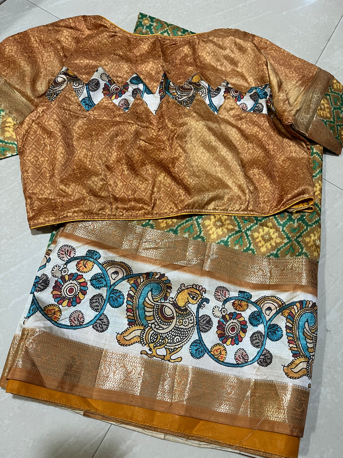 #patolasaree #patternblouse