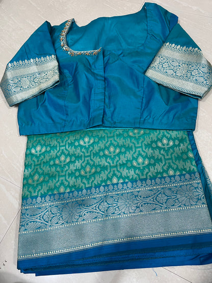 #banaraspattusaree #maggam blouse