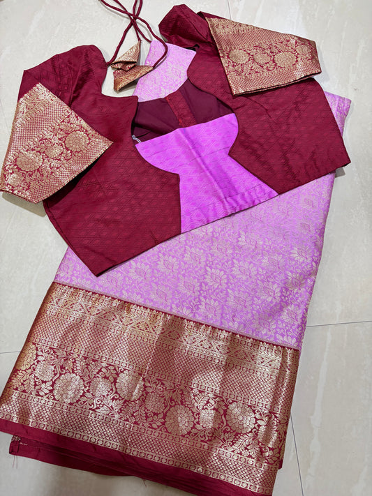 #kanchipattusaree #patternblouse