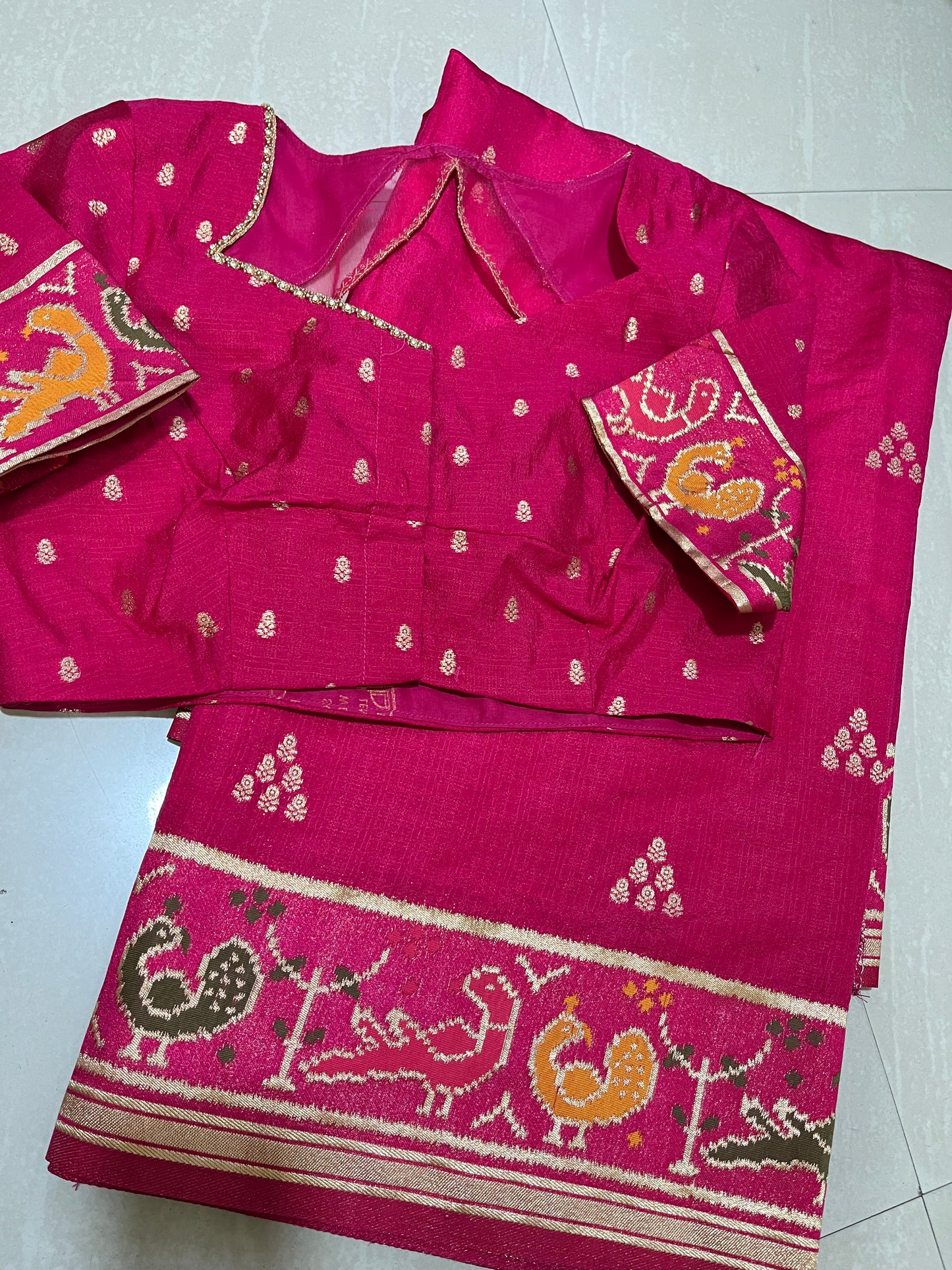 #jutesilksarees #pachampallydesign