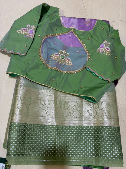 #banarassaree #maggamblouse