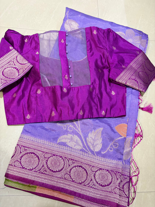 #chinniyasilksaree #patternblouse