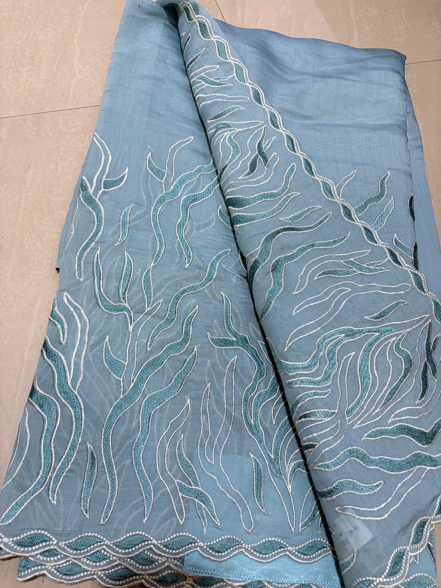 #mulchenderisaree #designersareewithsoft fabric #elegentdesign