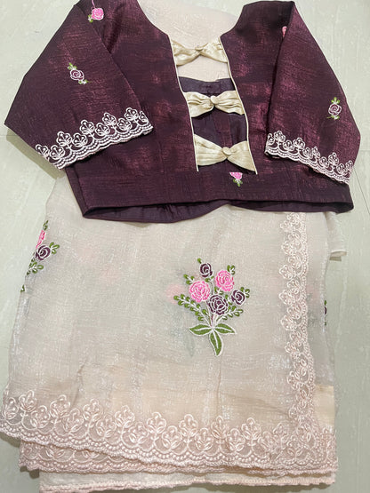 Jimmico  ready to wear saree