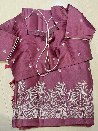 Tussar saree C2- ready to wear saree