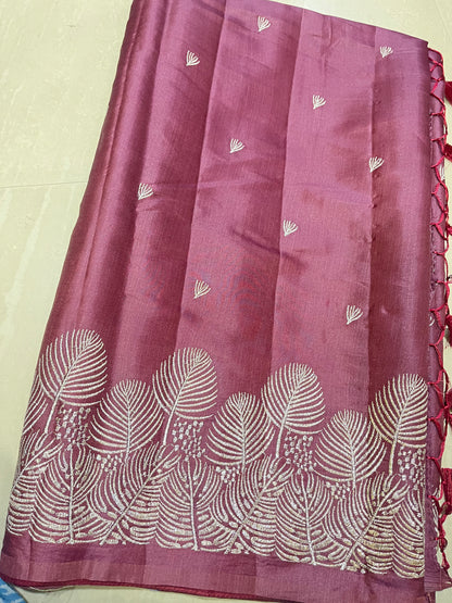 Tussar saree C2- ready to wear saree