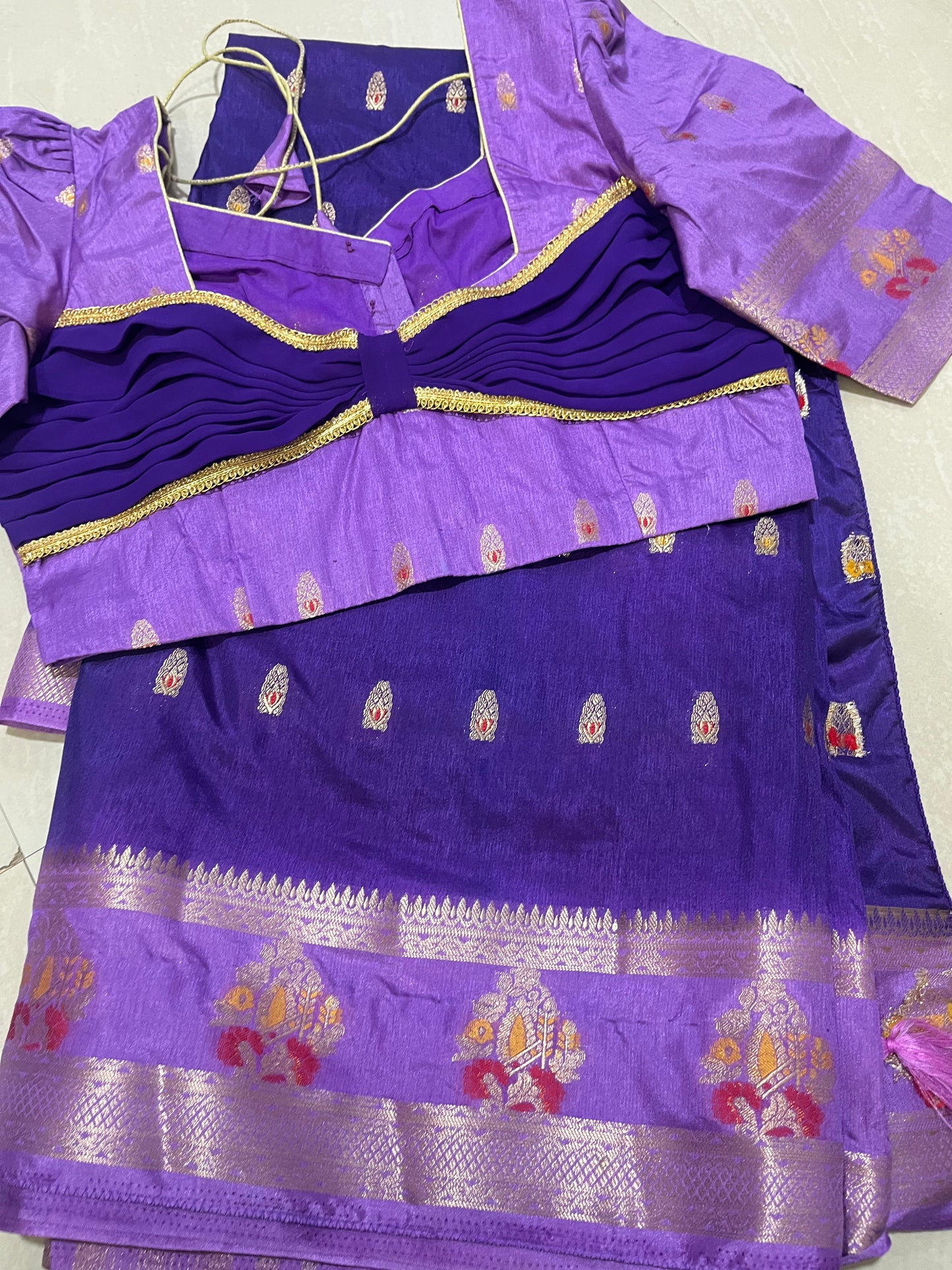 Chinniya silk C1- ready to wear saree