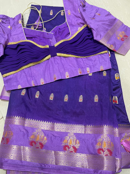 Chinniya silk C1- ready to wear saree