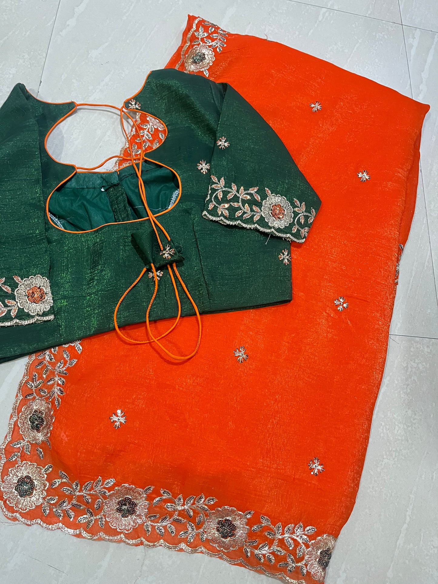 Jimmico  ready to wear saree