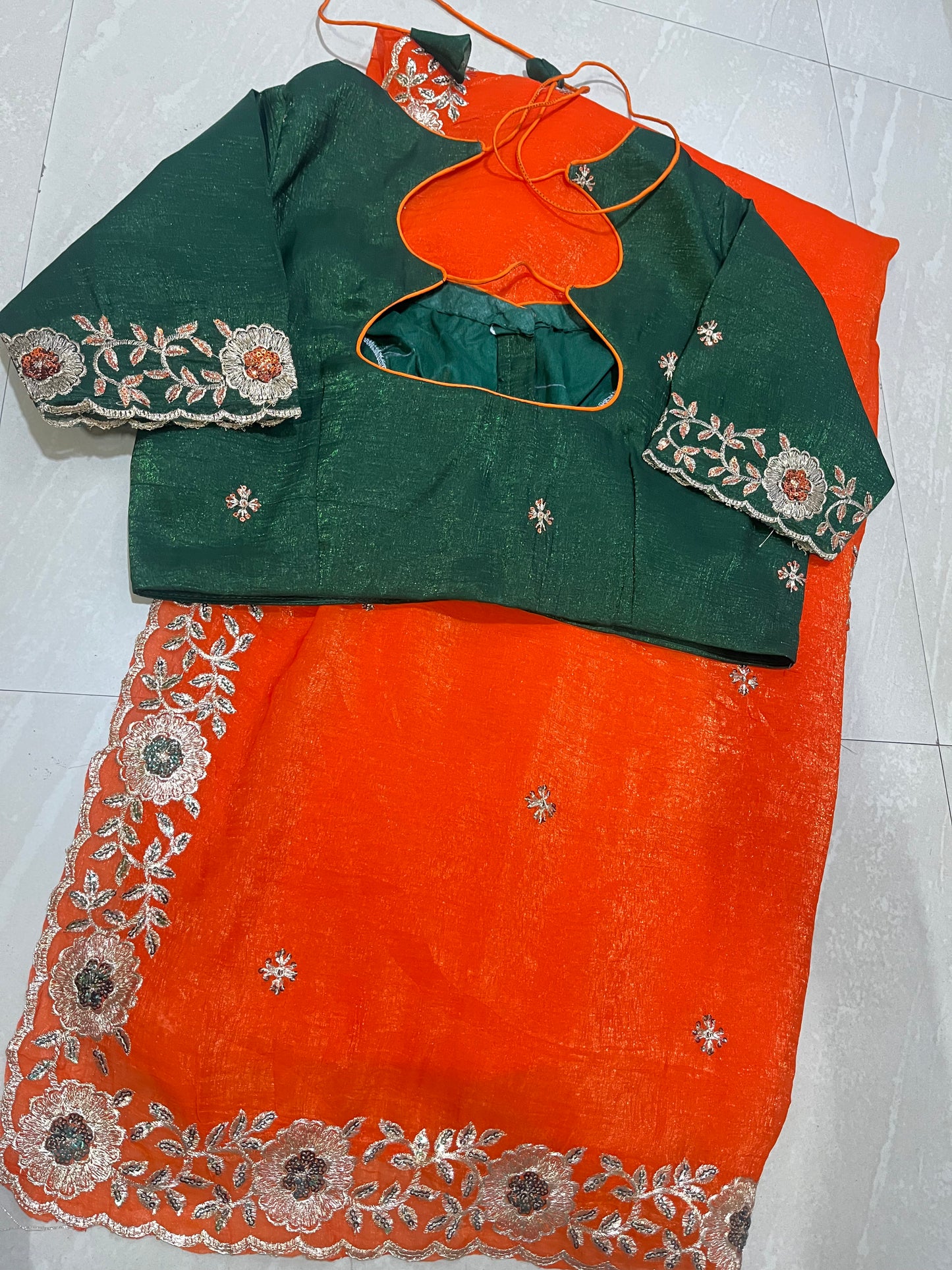 Jimmico  ready to wear saree