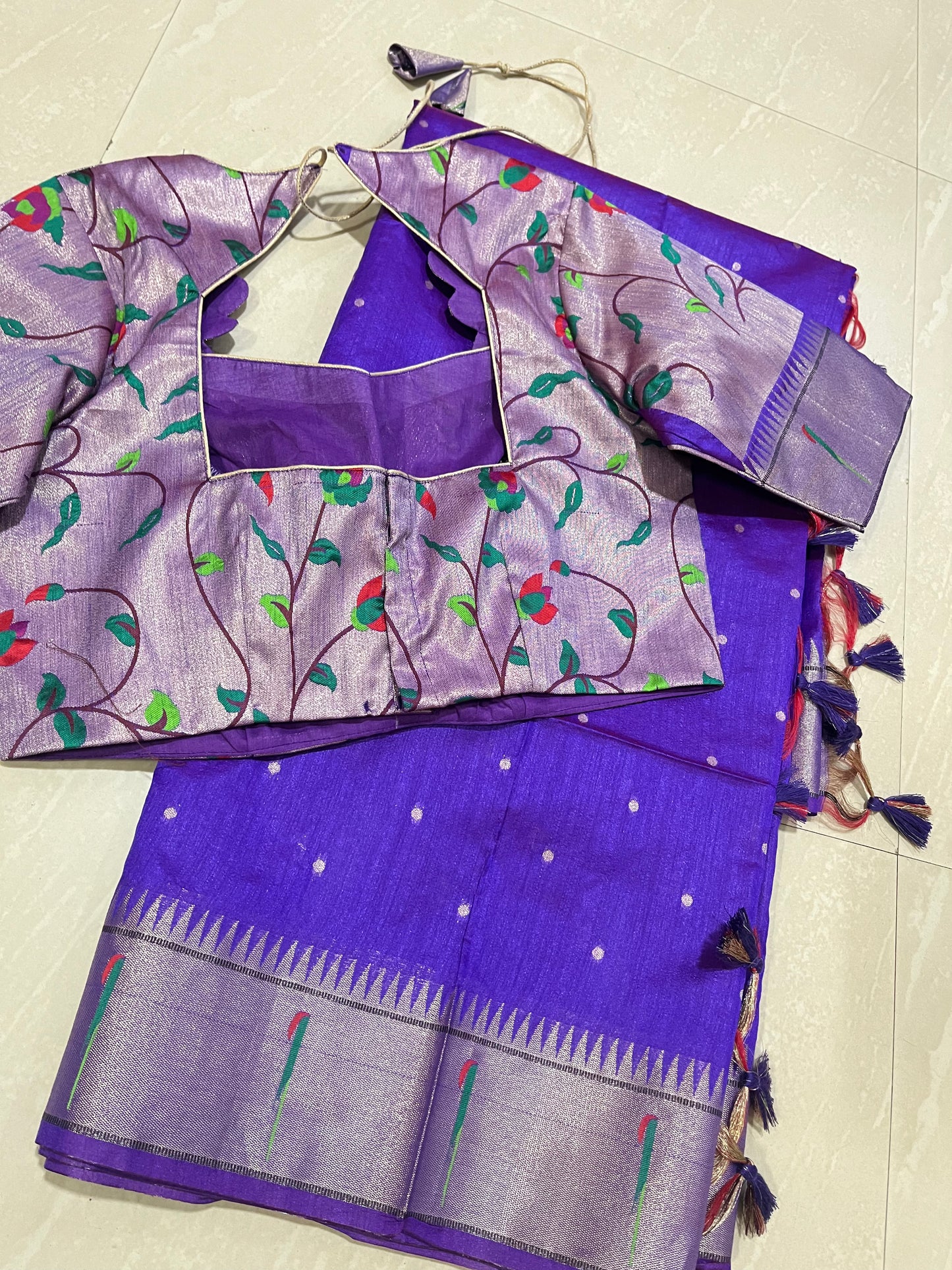 Pithani  ready to wear saree