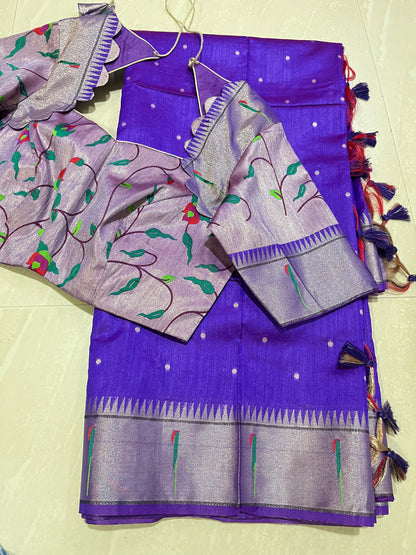 Pithani  ready to wear saree