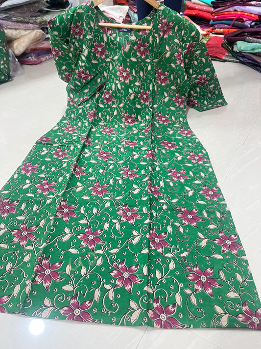 Kalamkari kurti block prints D11
