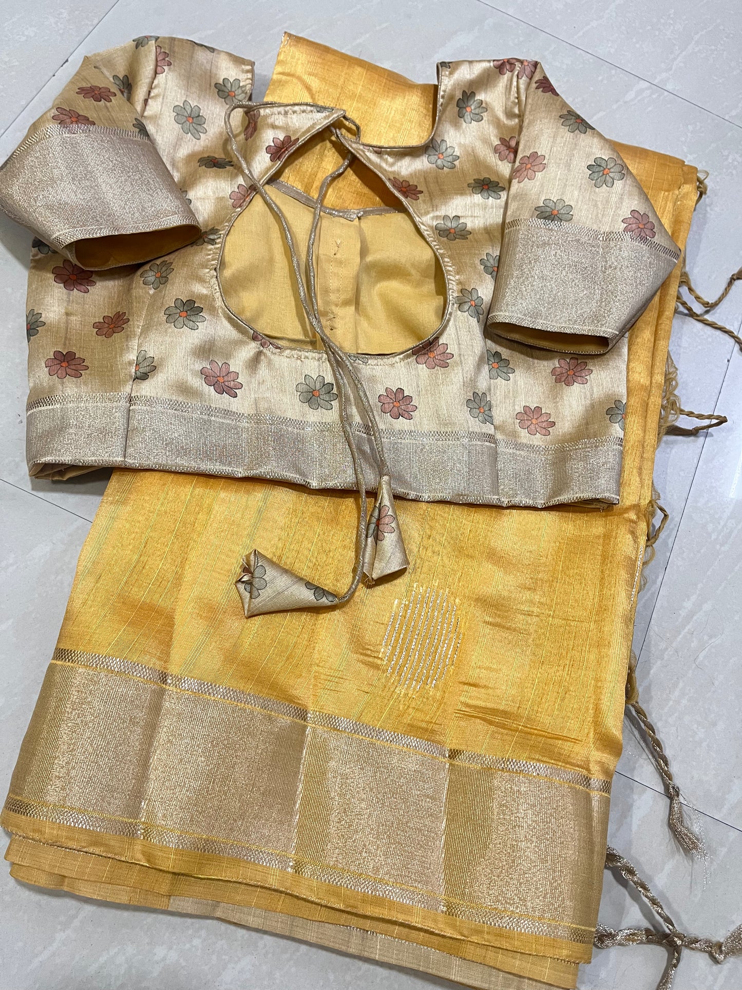 RSR1002 ready to wear saree #chenderi