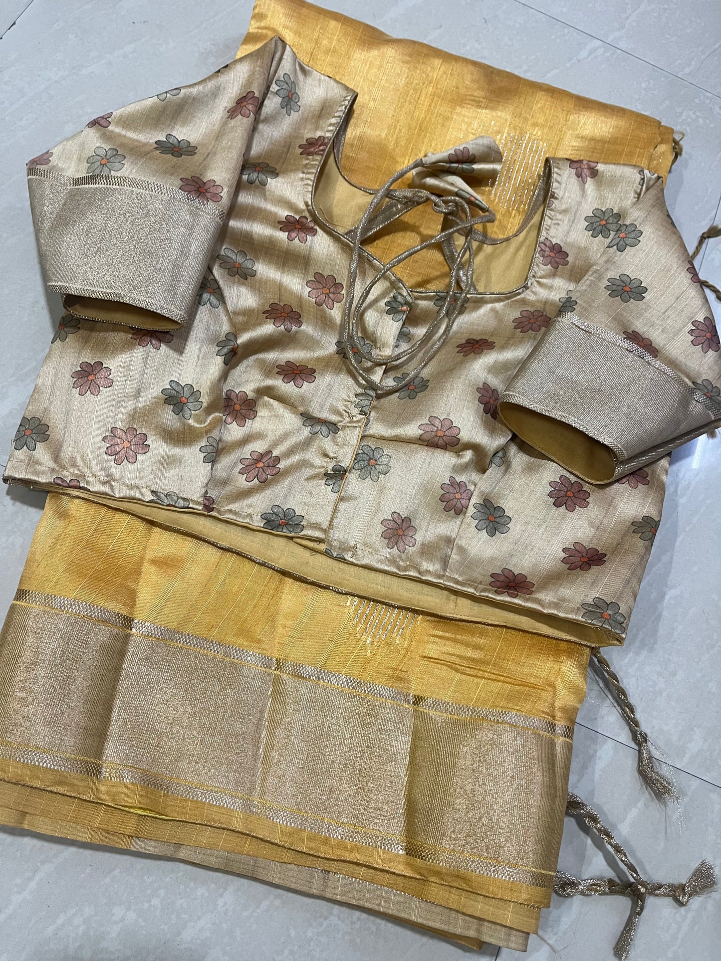 RSR1002 ready to wear saree #chenderi