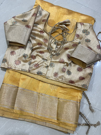 RSR1002 ready to wear saree #chenderi