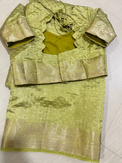 RSR1008 ready to wear saree #chenderi saree