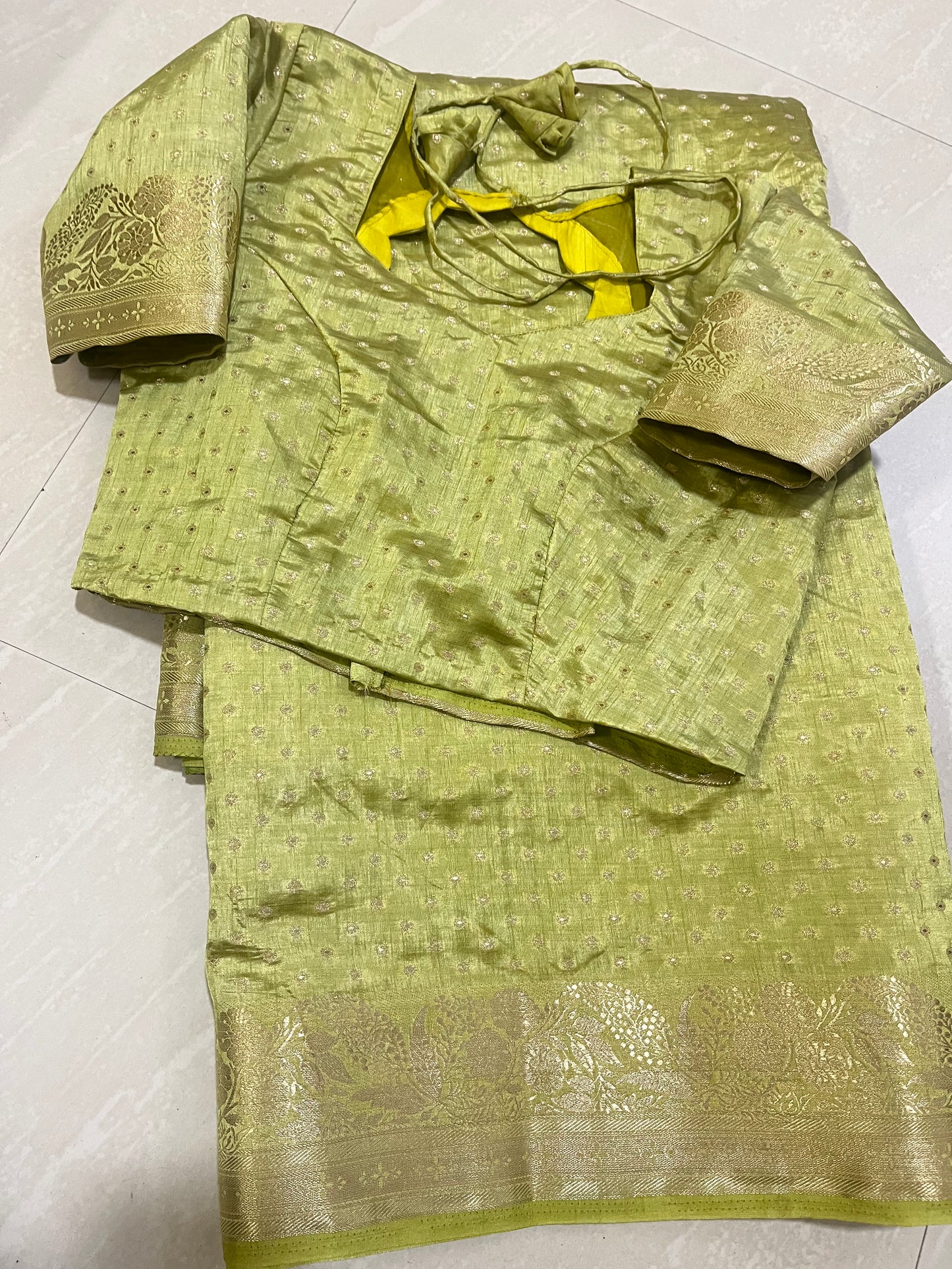 RSR1008 ready to wear saree #chenderi saree