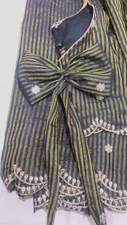 RSR1D001 ready to wear saree #puretissue designer saree